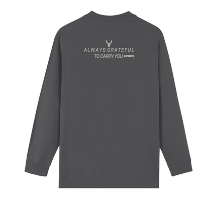 URBN ALWAYS GRATEFUL Grey Long Sleeve Shirt