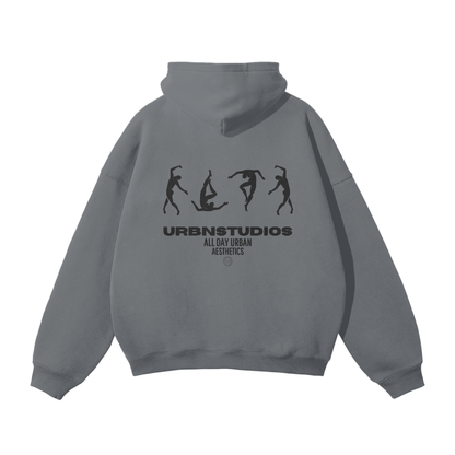 URBN ALL DAY DANCE Grey Oversized Hoodie