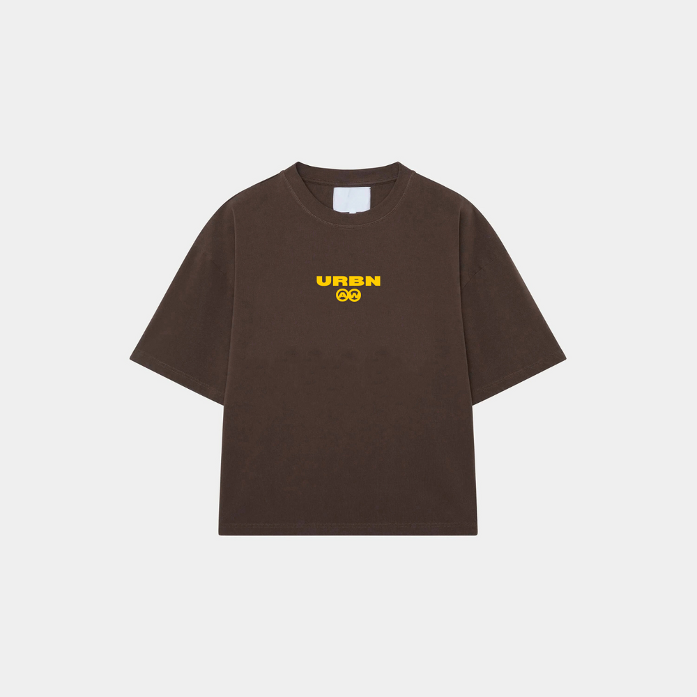 Metro Pulse Brown Tee