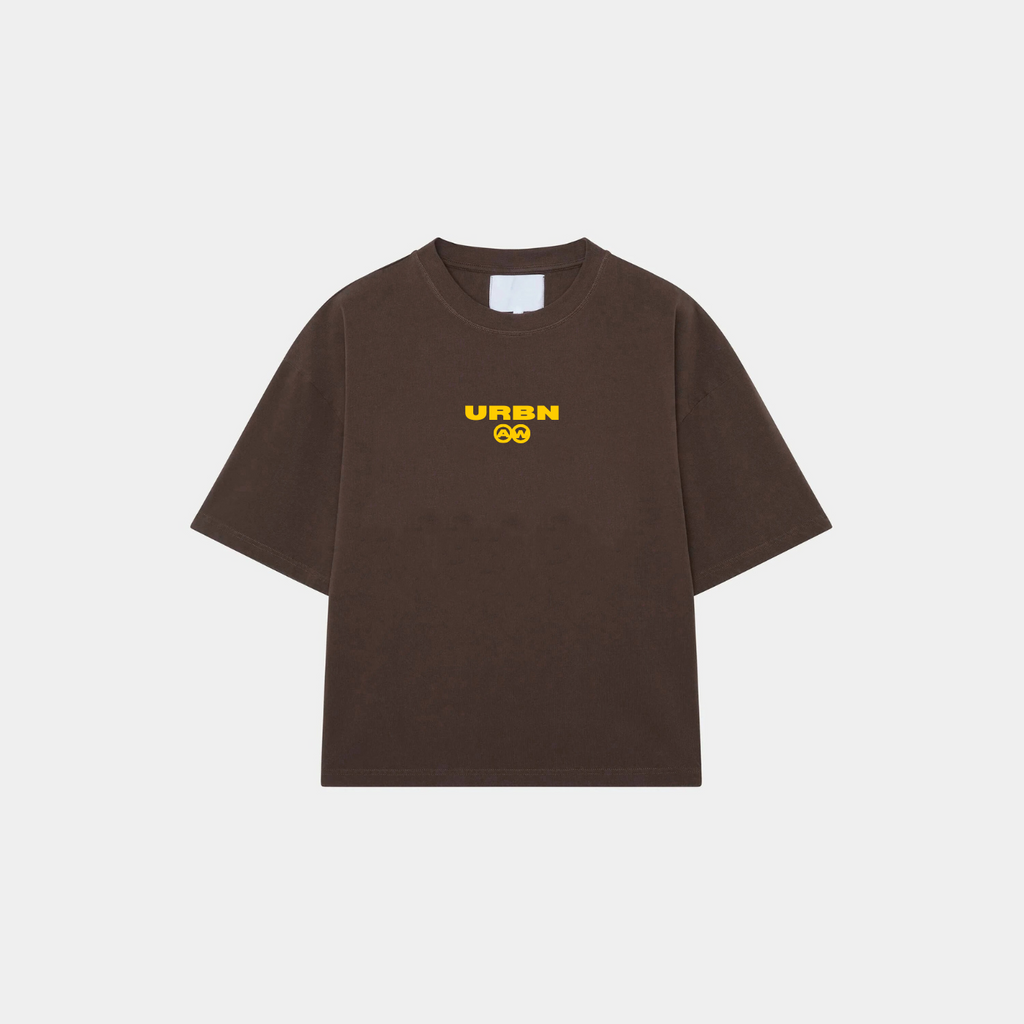 Metro Pulse Brown Tee