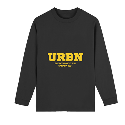 URBN WIN Full black Long Sleeve Shirt