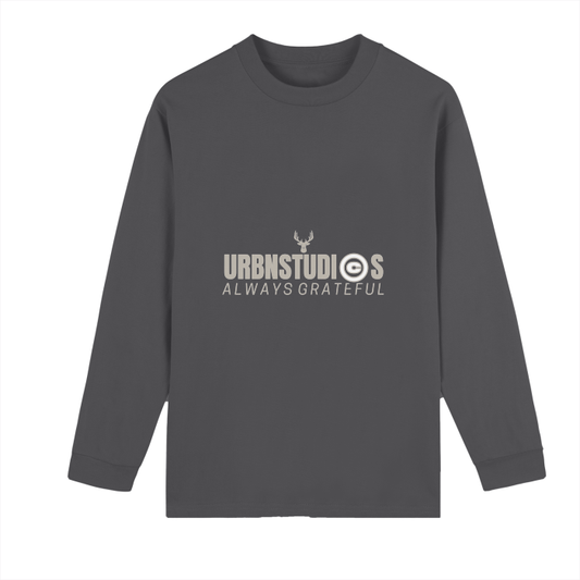 URBN ALWAYS GRATEFUL Grey Long Sleeve Shirt