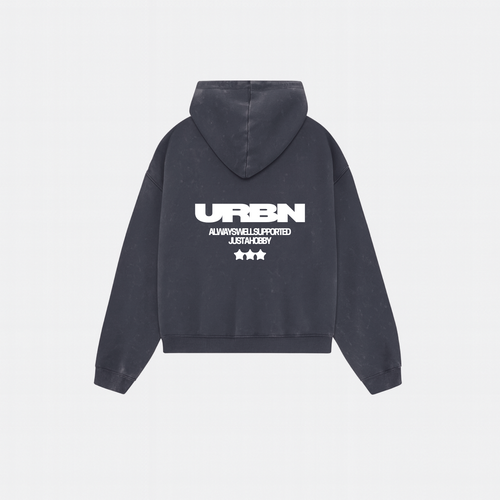 Abyss Zip Boxy Hoodie