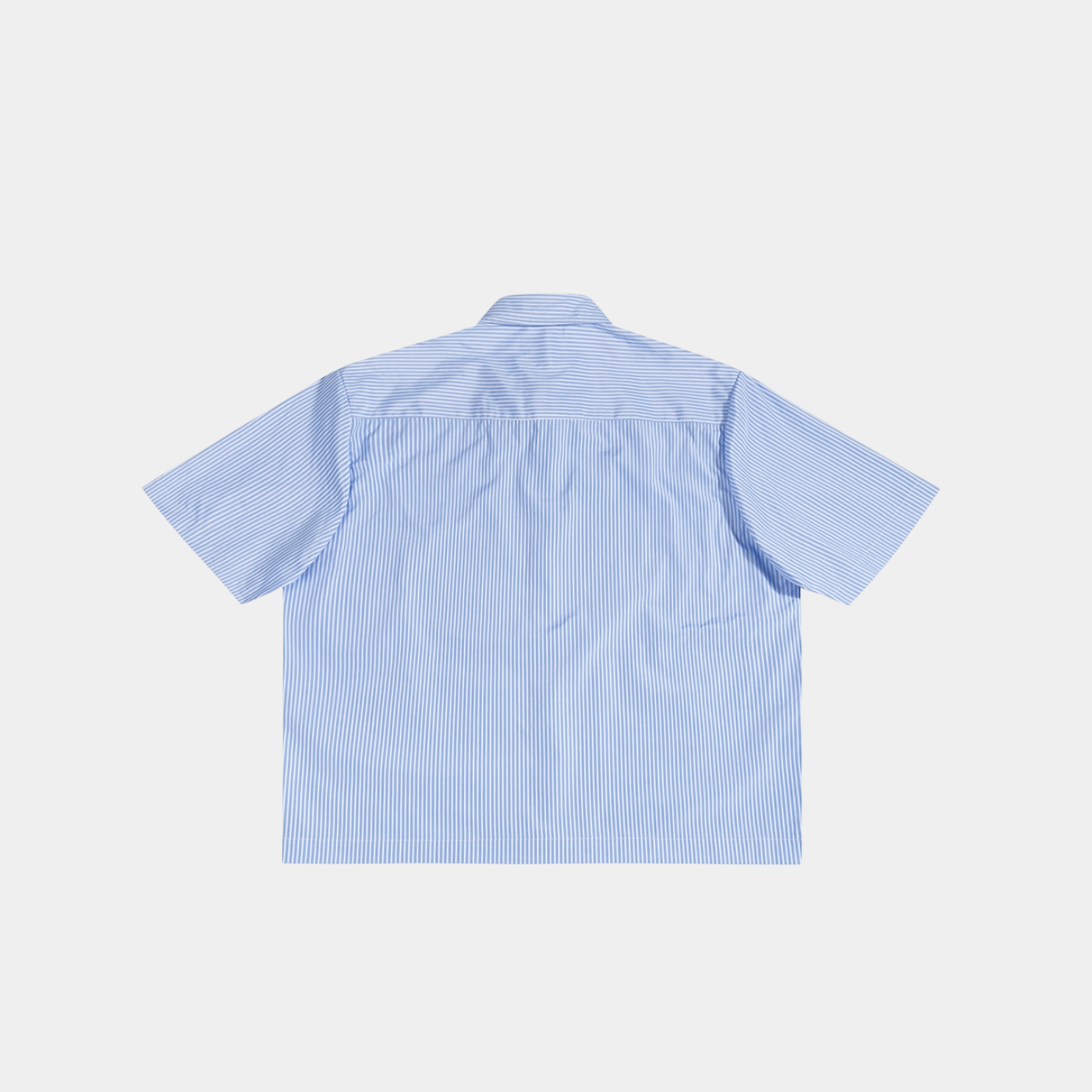 Blue Syntax Boxy Shirt