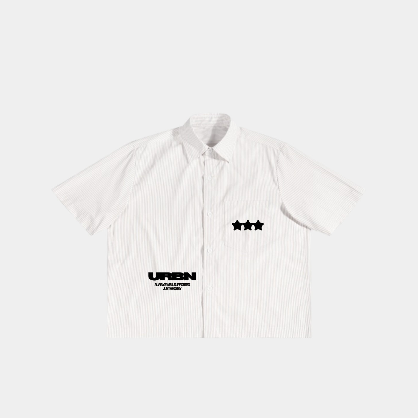 White Syntax Boxy Shirt