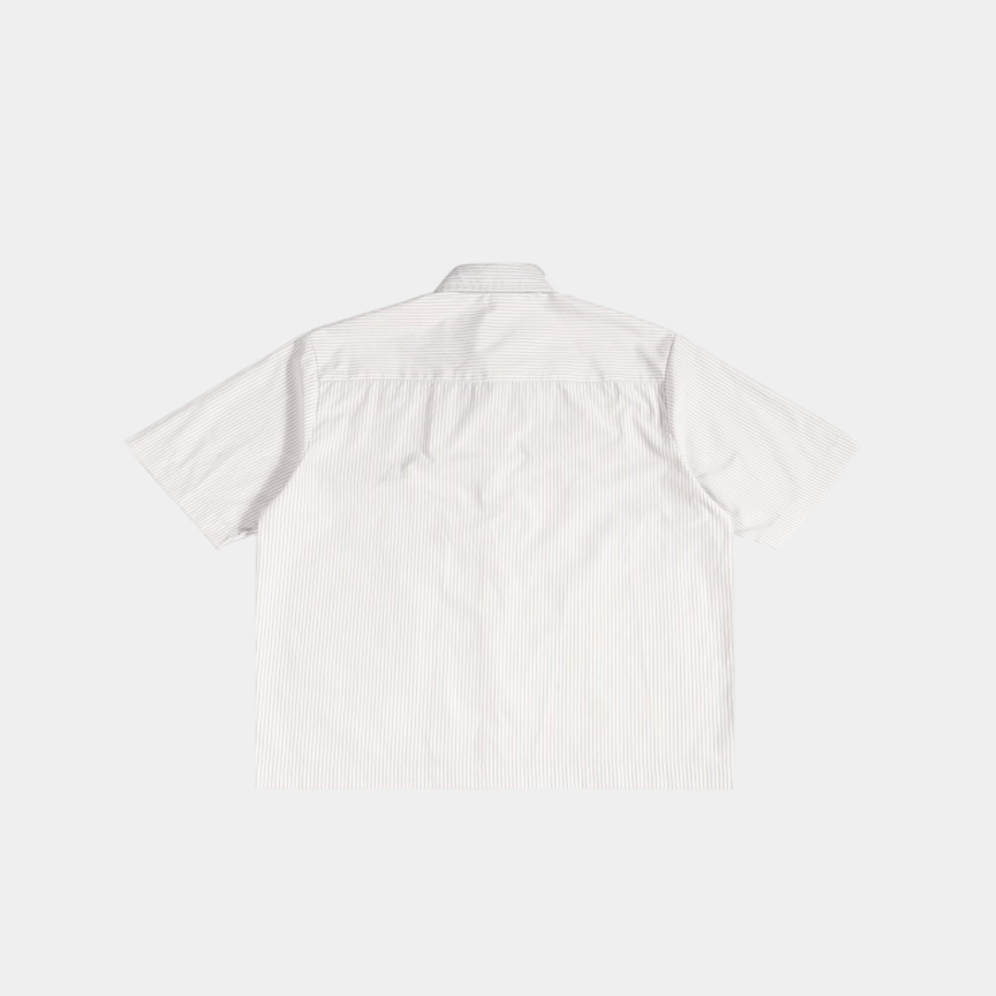 White Syntax Boxy Shirt