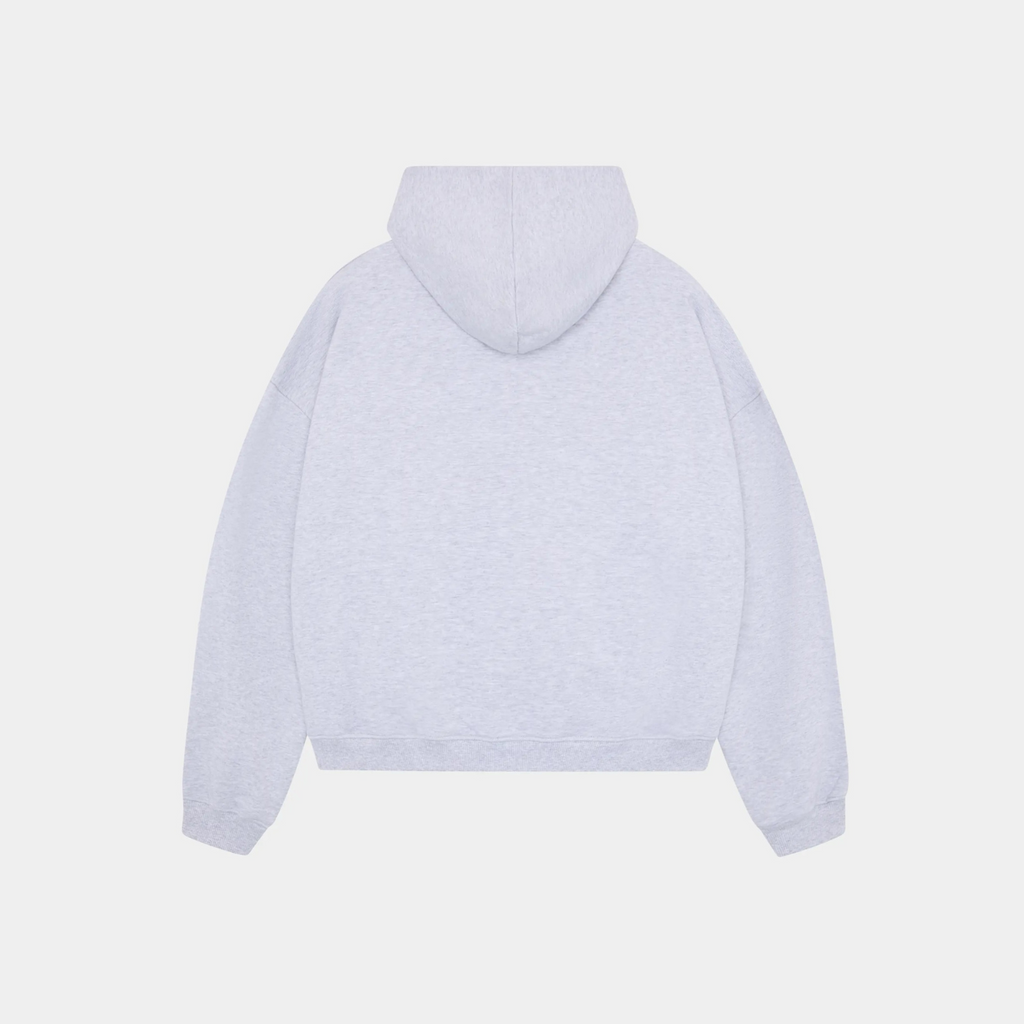 Teyo Ash Grey Boxy Hoodie