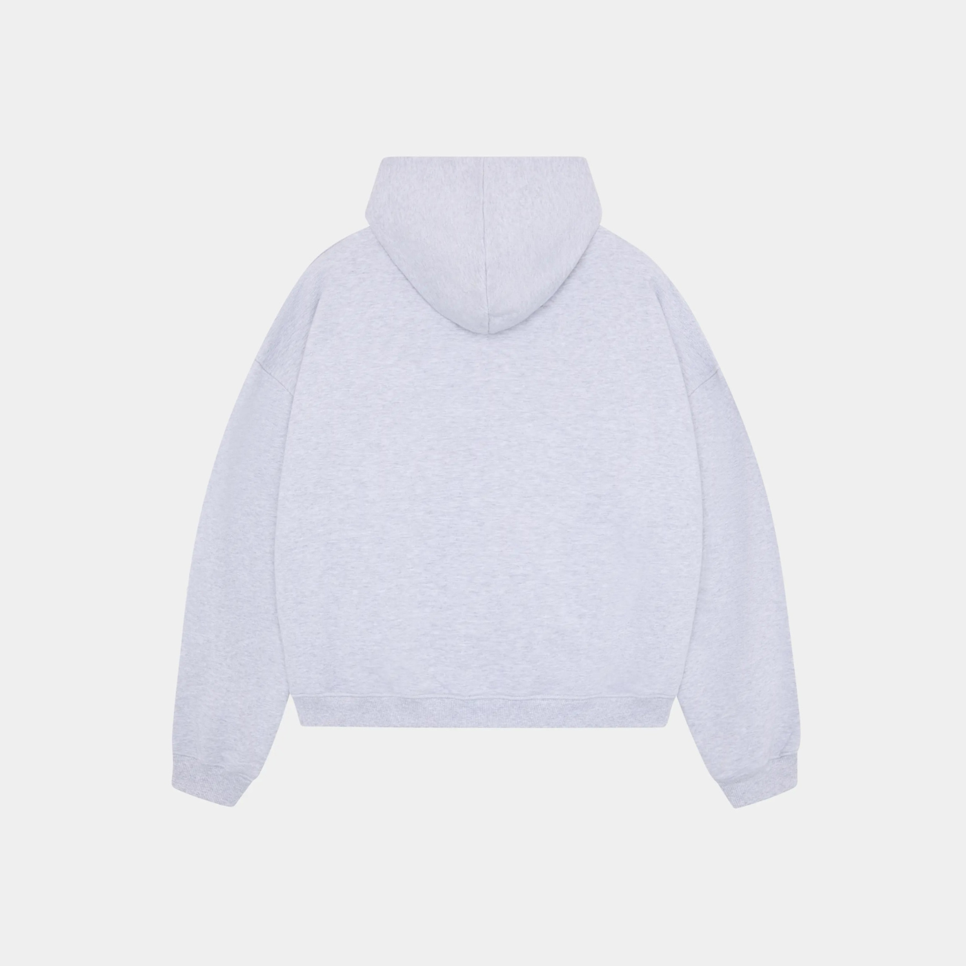 Teyo Ash Grey Boxy Hoodie
