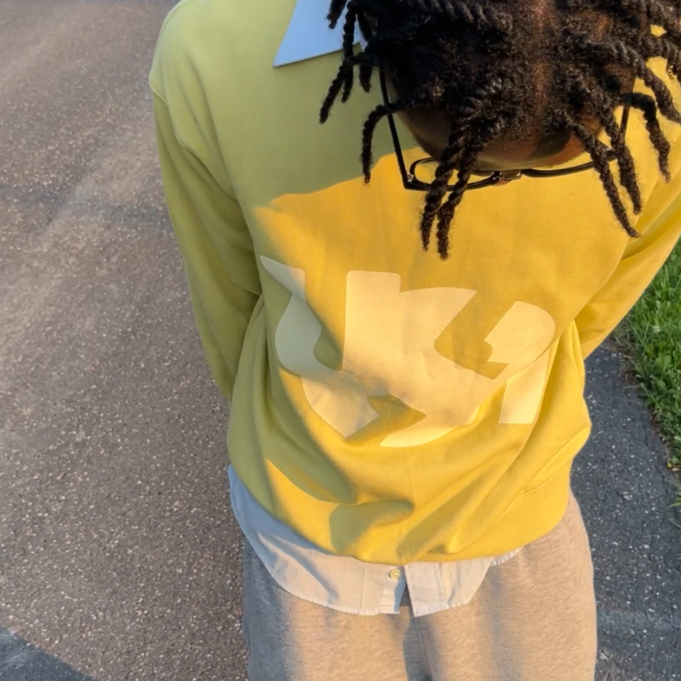 Fractis Yellow Knit
